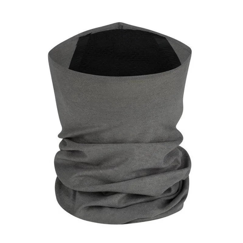 Buff ThermoNet Neckwear Solid Grey Castlerock-1